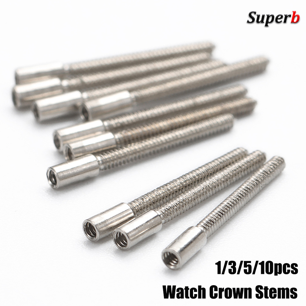 Watch Crown Stem - 1/3/5/10 PEÇAS Extensões de Haste para