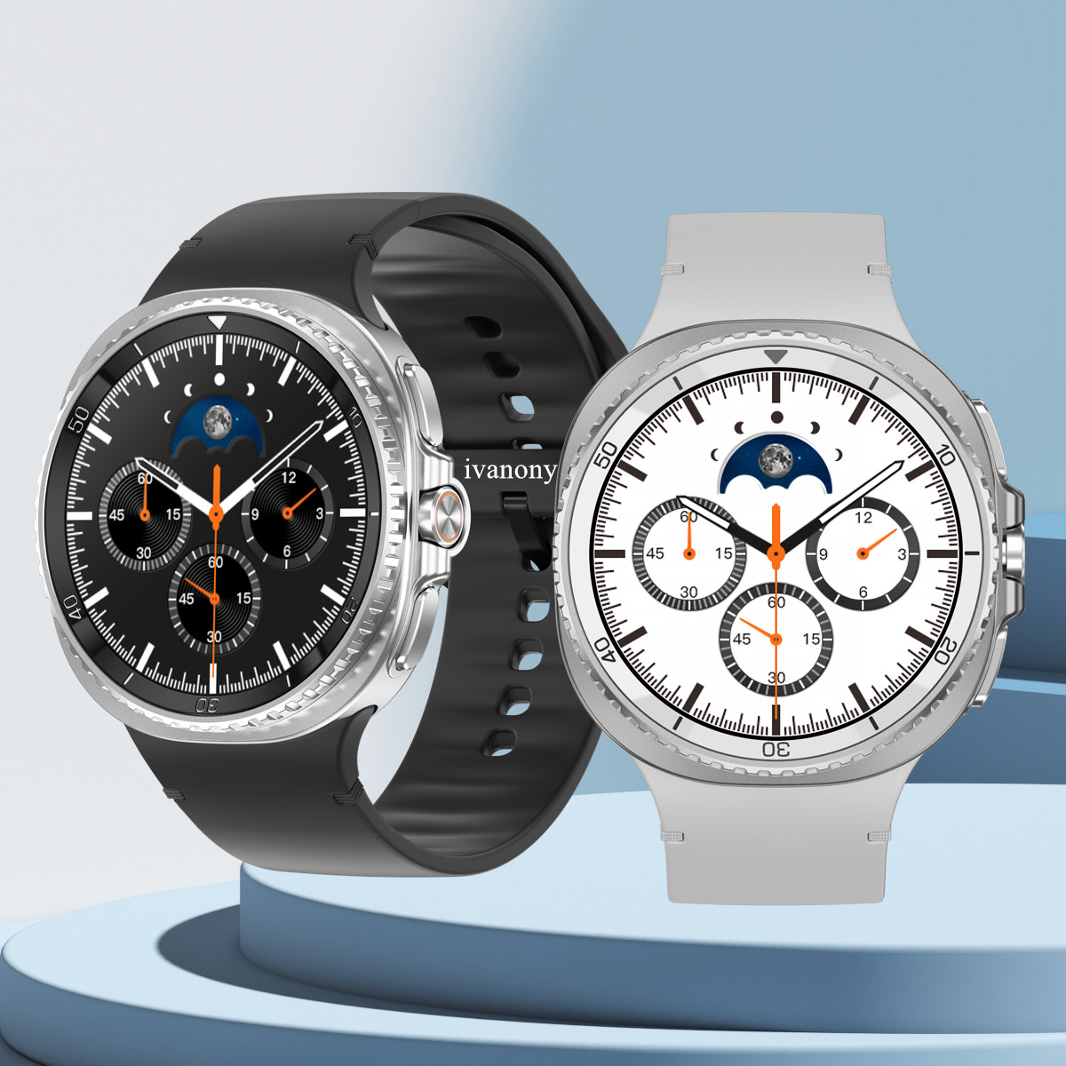 Smartwatch Digital Watches For Men - Relógio inteligente homem com moldura rotativa