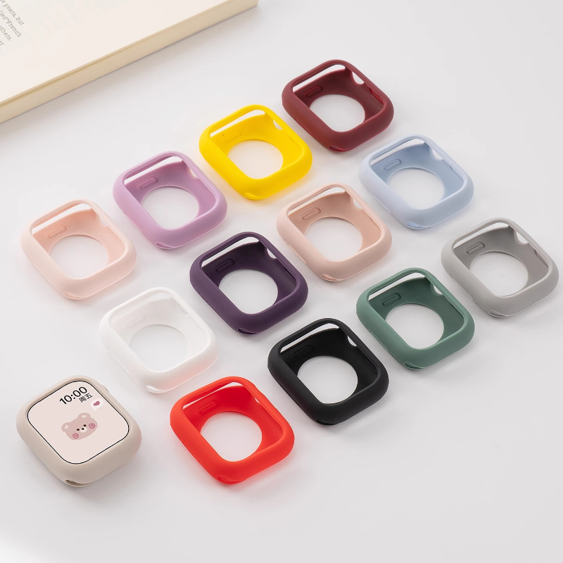 Iwatch Smartwatch Series 7 - Capa de silicone para apple watch