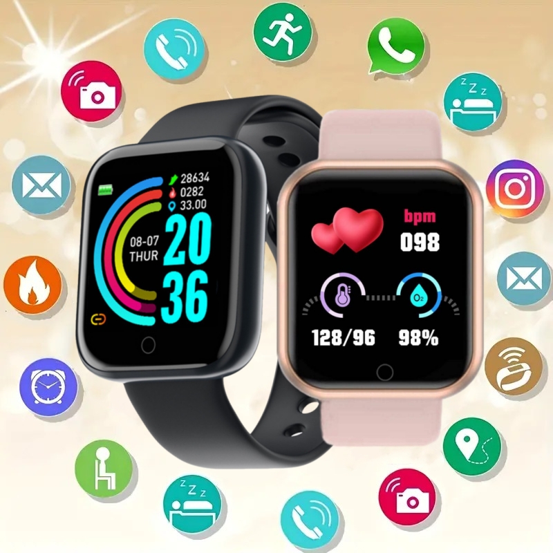 Smartwatch Digital Watches For Men - Relógio inteligente para homens e mulheres