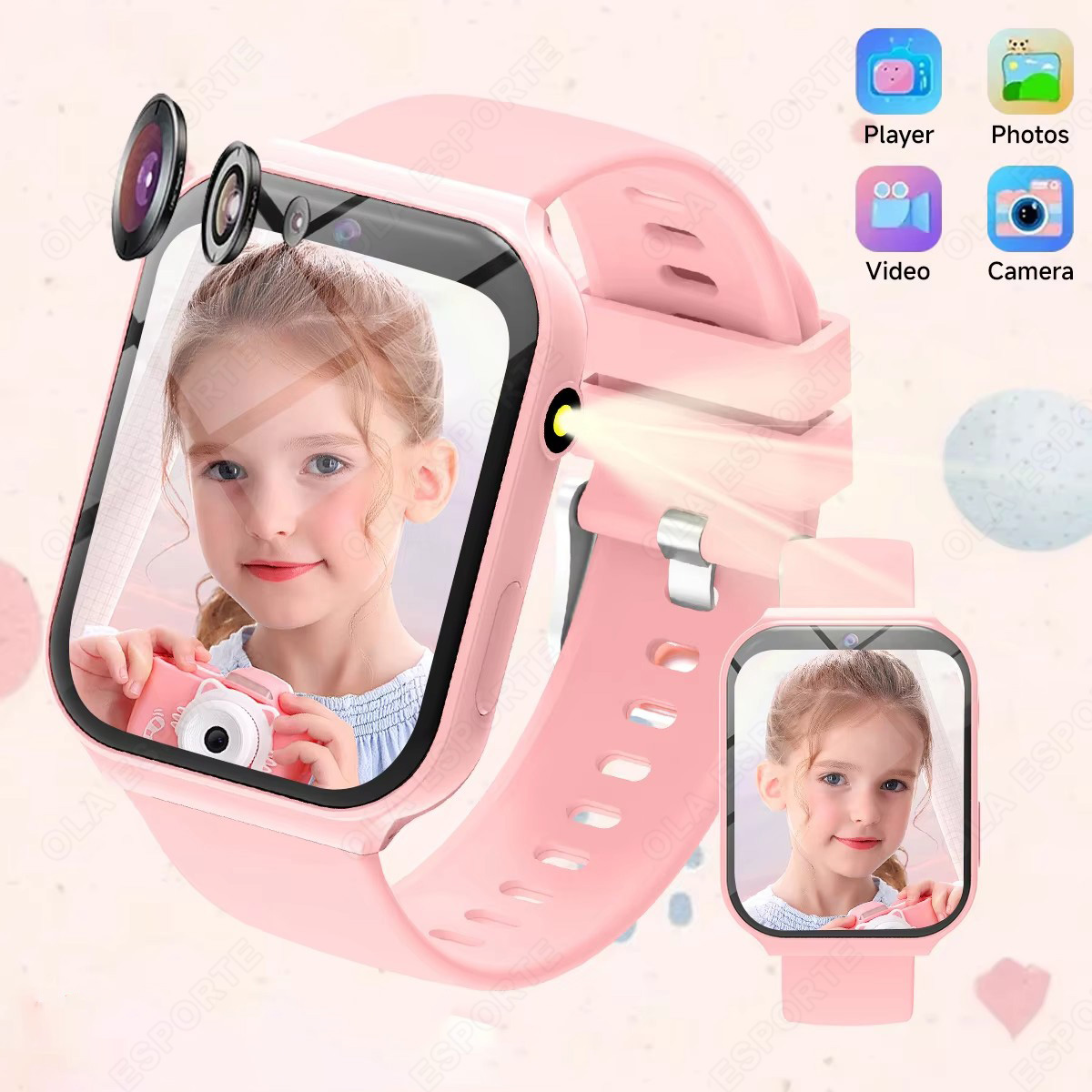 Smartwatch Watches Birthday Gift For Girls - Novo Smartwatch 2025 para Crianças com