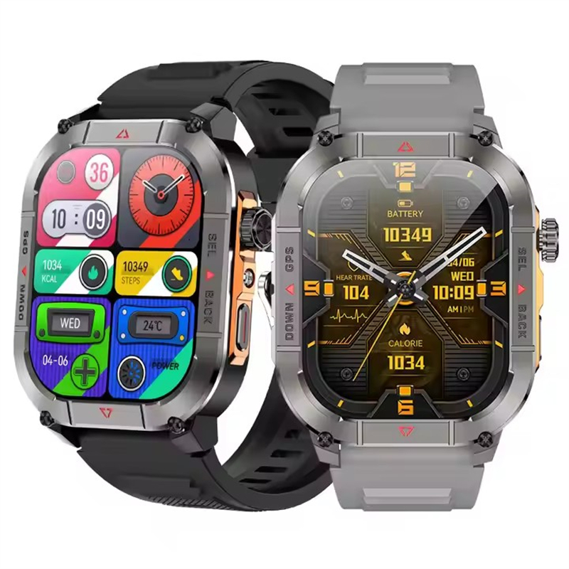 Smartwatch Digital Watches For Men - Novo hk84 relógio inteligente masculino amoled