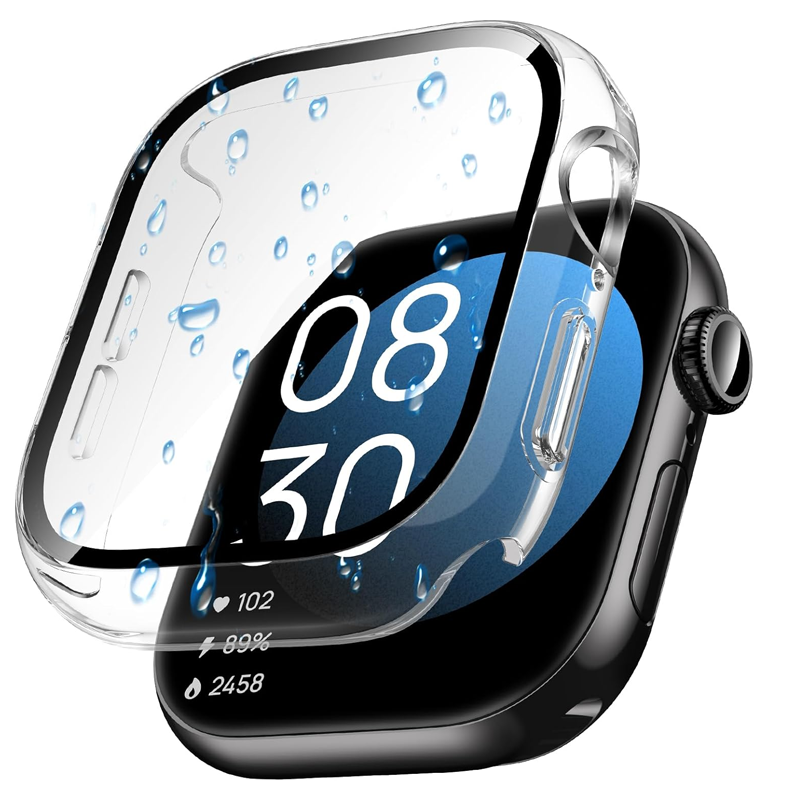 Iwatch Smartwatch Series 7 - Capa e Película Protetora de Vidro