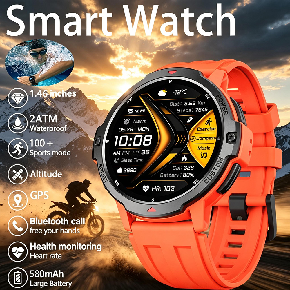 Smartwatch Timex Watches For Women - NOVO Smartwatch Militar com GPS e