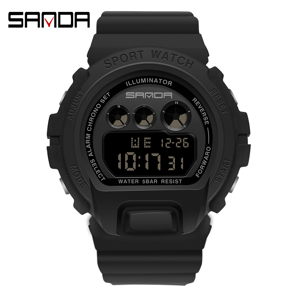 Chronograph Sport Watch - Sanda simples relógio esportivo masculino, relógios