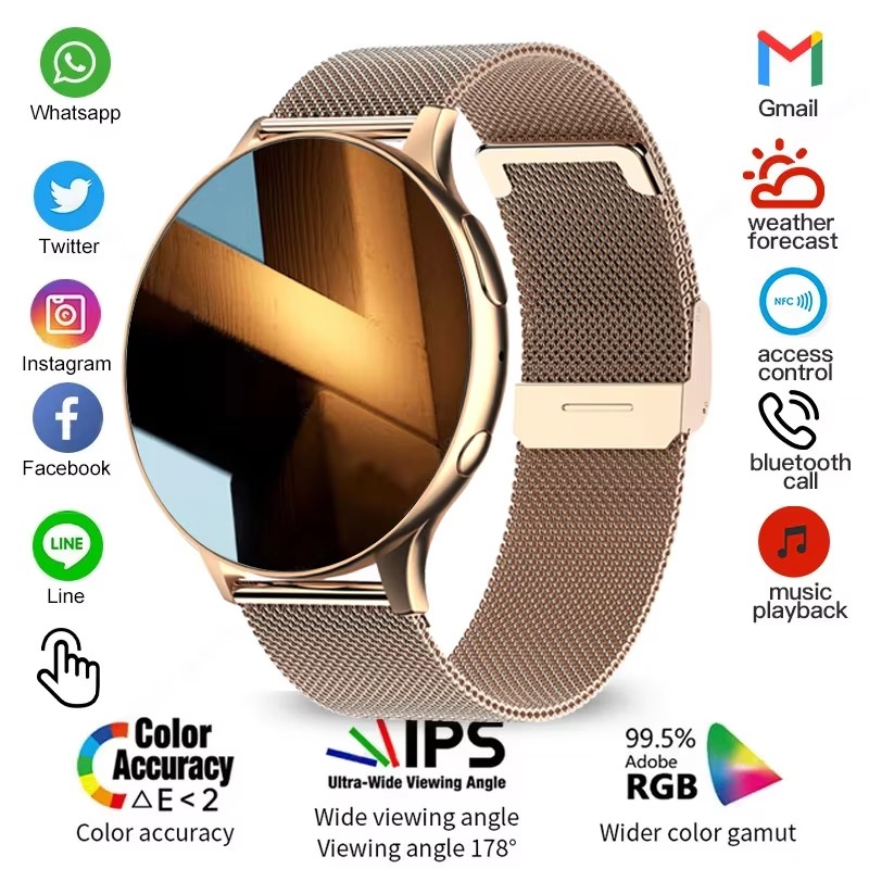 Smartwatch Timex Watches For Women - 2026 Lançamento Quente: Smartwatch Amazfit com