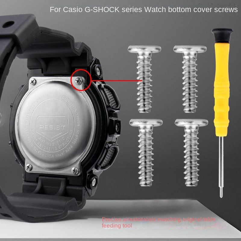 Casio Watches Smartwatch - Parafuso de tampa inferior para Casio