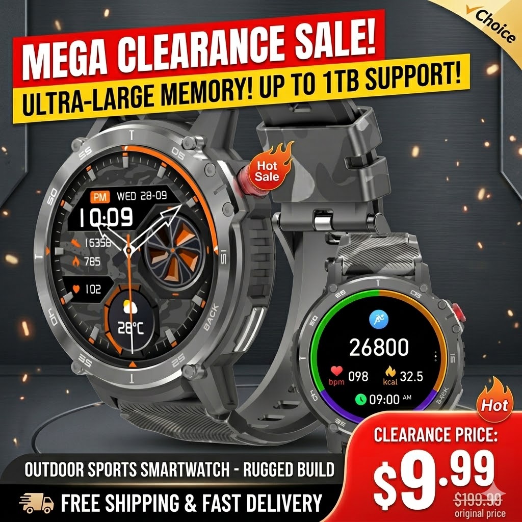 Smartwatch Online Watches For Men - Super Liquidação!! Relógio Inteligente de Alta