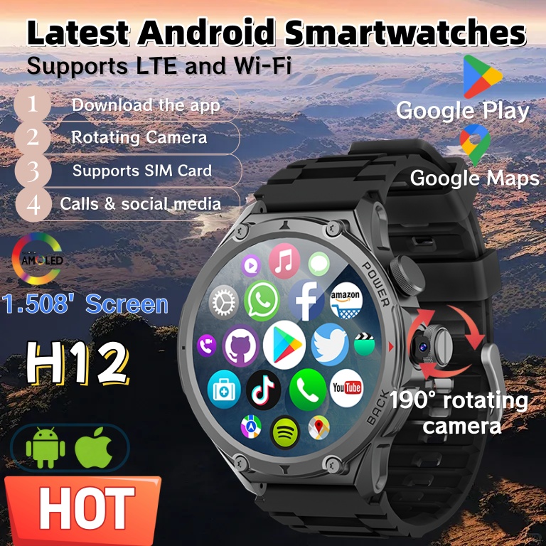 Smartwatch Latest Watches For Men - Último Modelo H12 Smart Watch com