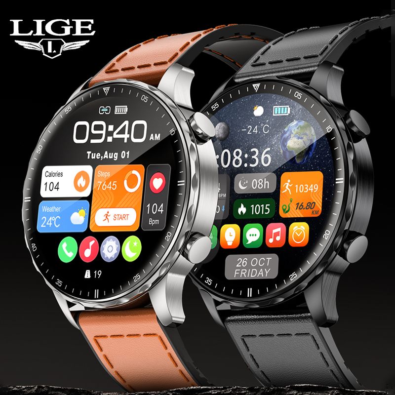 Lige 2025 para homens relógio  - Smartwatch Latest Watches For Men avaliação e preço