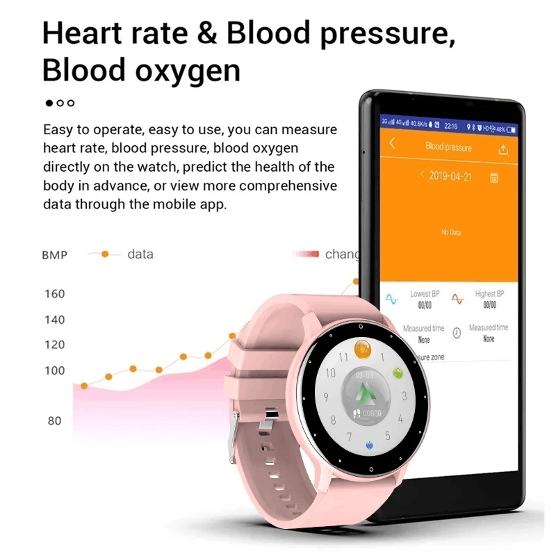 Relógio Inteligente Feminino L - Smartwatch Ladies Watches For Women avaliação e preço
