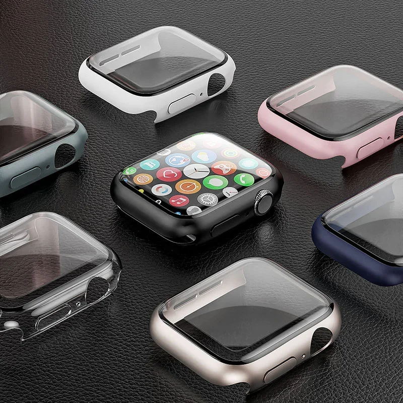 Vidro temperado + capa para ap - Iwatch Smartwatch Series 7 avaliação e preço