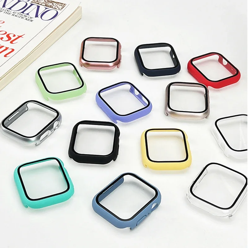 Vidro temperado + capa para ap - Iwatch Smartwatch Series 7 avaliação e preço
