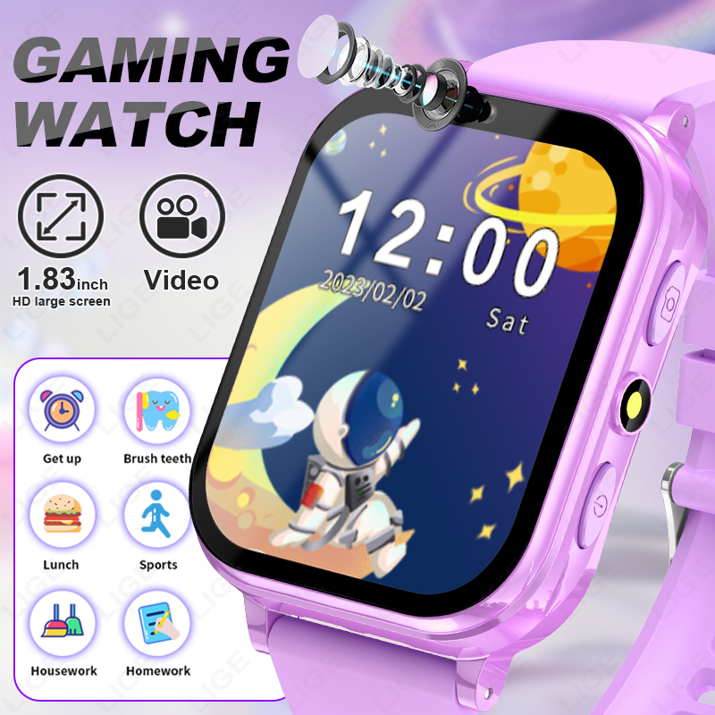 LIGE Kid Digital Smart Watch E - Smartwatch Digital Watches For Boys avaliação e preço