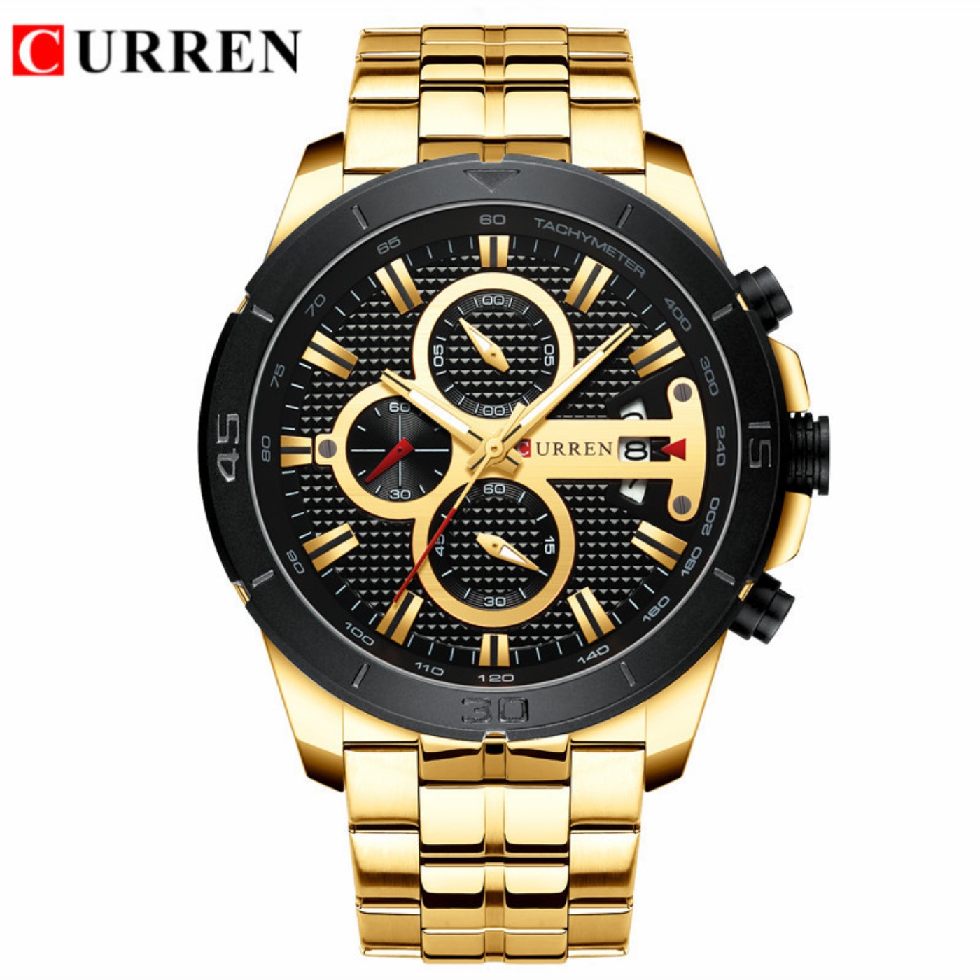 Relógio CURREN Masculino à Pro - Chronograph Sport Watch avaliação e preço