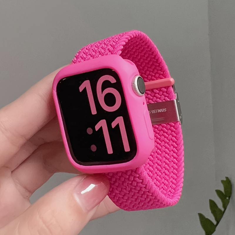 Capa de silicone para apple wa - Iwatch Smartwatch Series 7 avaliação e preço