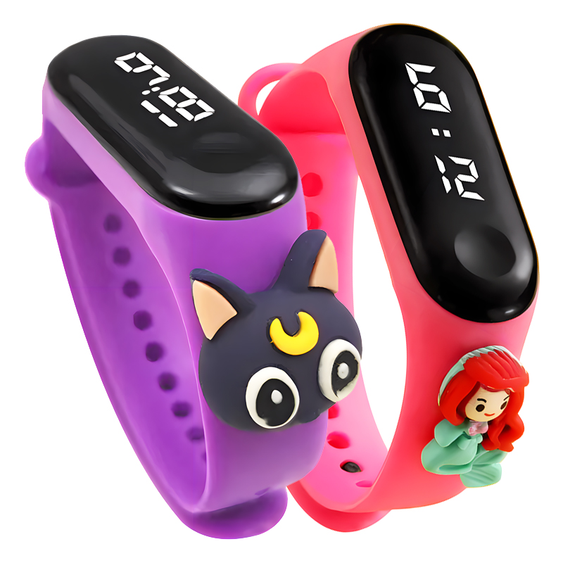 Relógio inteligente multicolor - Smartwatch Digital Watches For Kids avaliação e preço