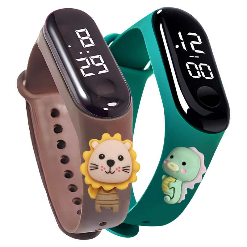 Relógio inteligente multicolor - Smartwatch Digital Watches For Kids avaliação e preço