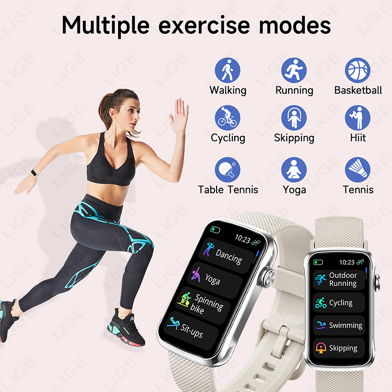 Relógio Inteligente LIGE Fashi - Smartwatch Ladies Watches For Women avaliação e preço