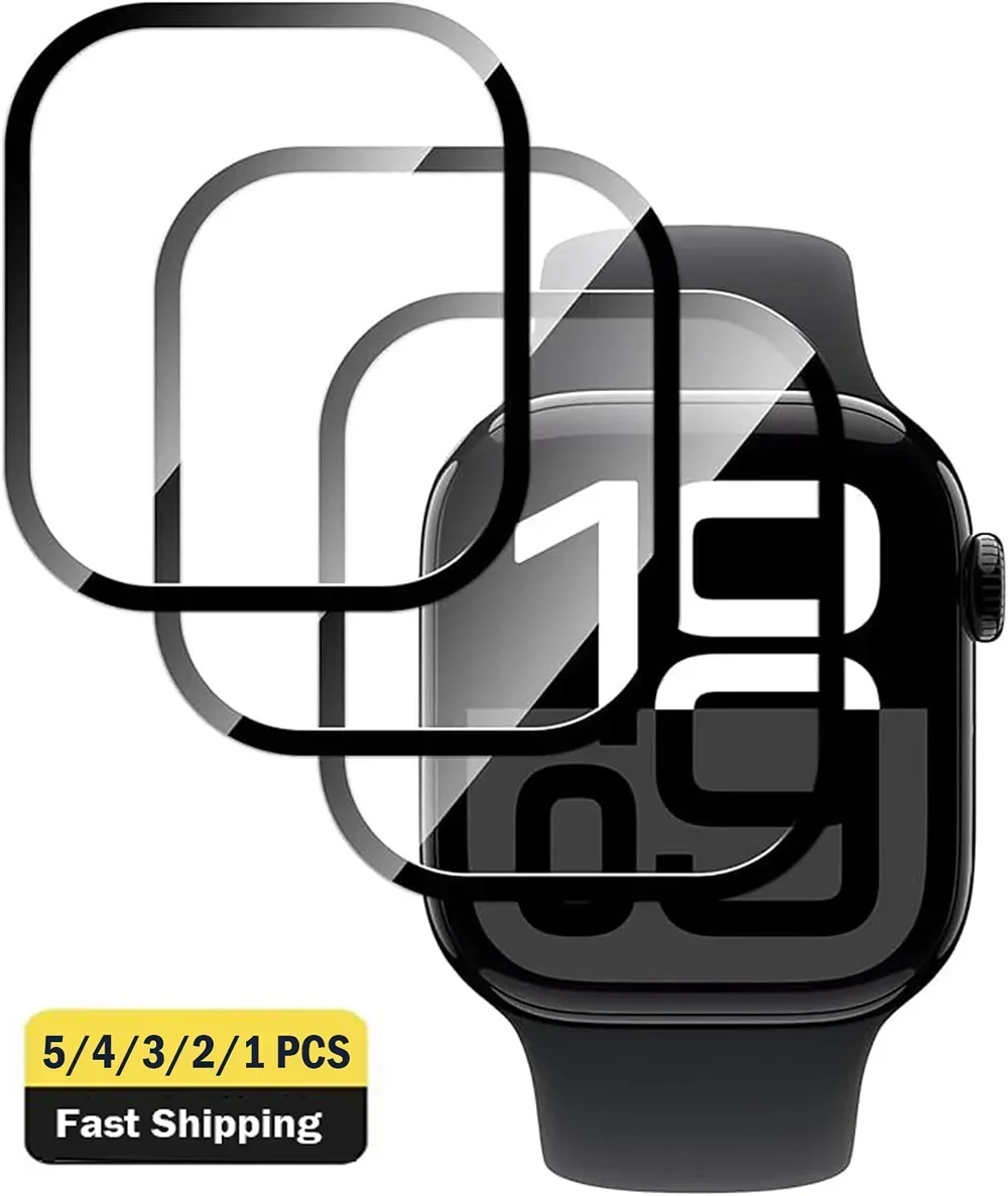 5 pçs protetor de tela para ap - Iwatch Smartwatch Series 7 avaliação e preço