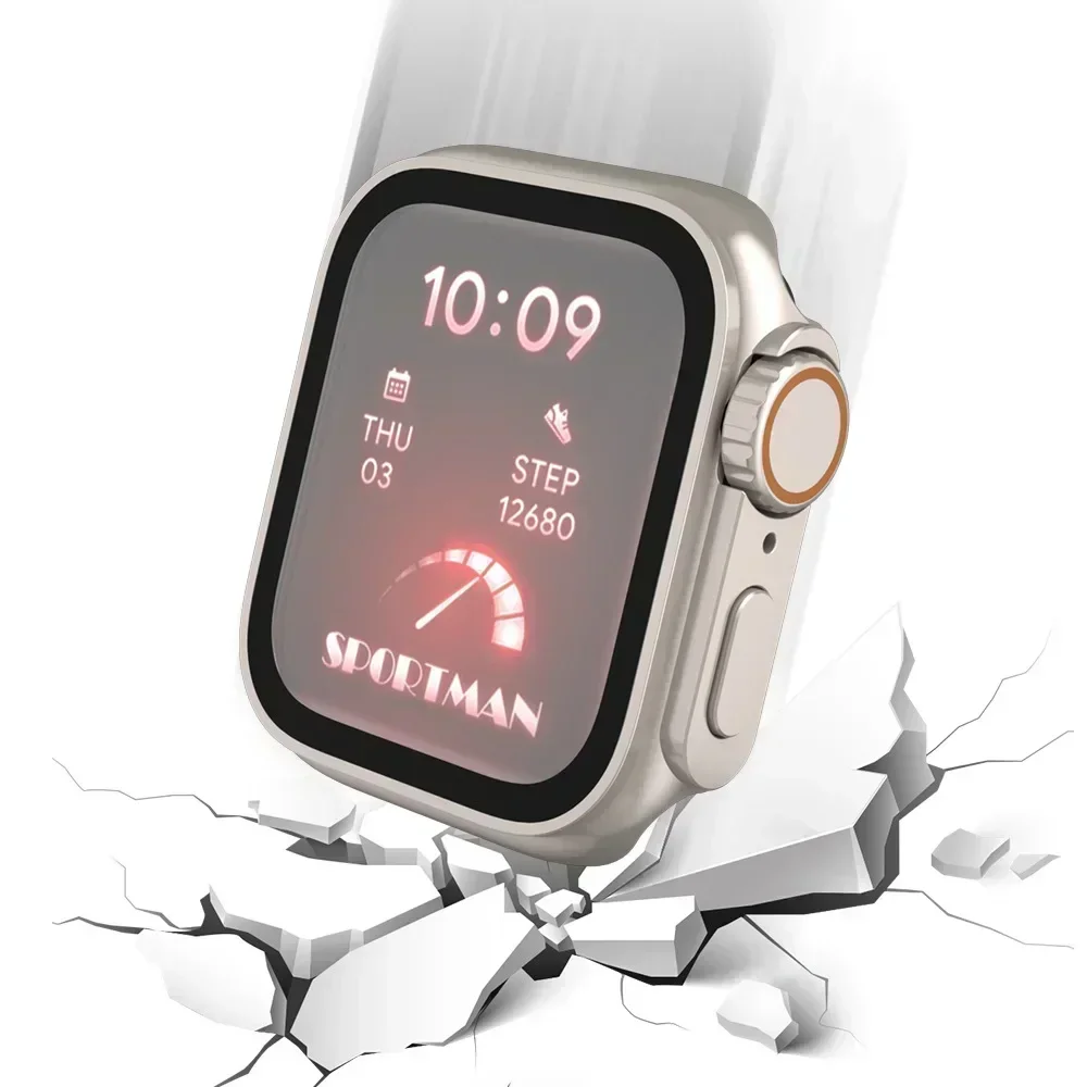 Vidro Temperado e Capa para Ap - Iwatch Smartwatch Series 7 avaliação e preço