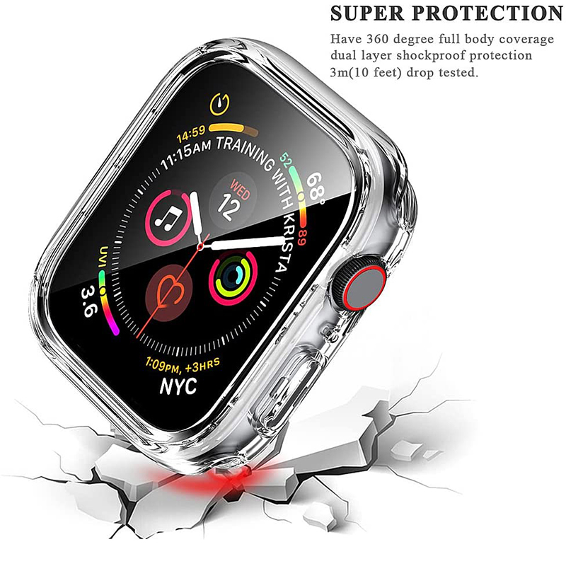 Vidro temperado + capa para ap - Iwatch Smartwatch Series 7 avaliação e preço