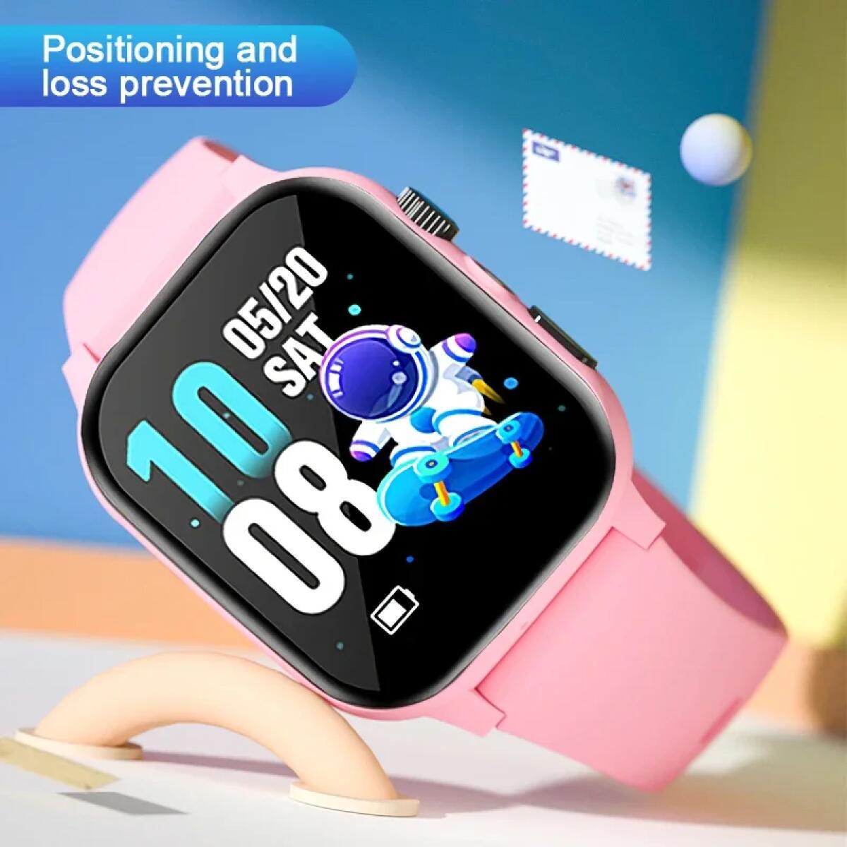 Crianças relógio inteligente 4 - Smartwatch Digital Watches For Kids avaliação e preço