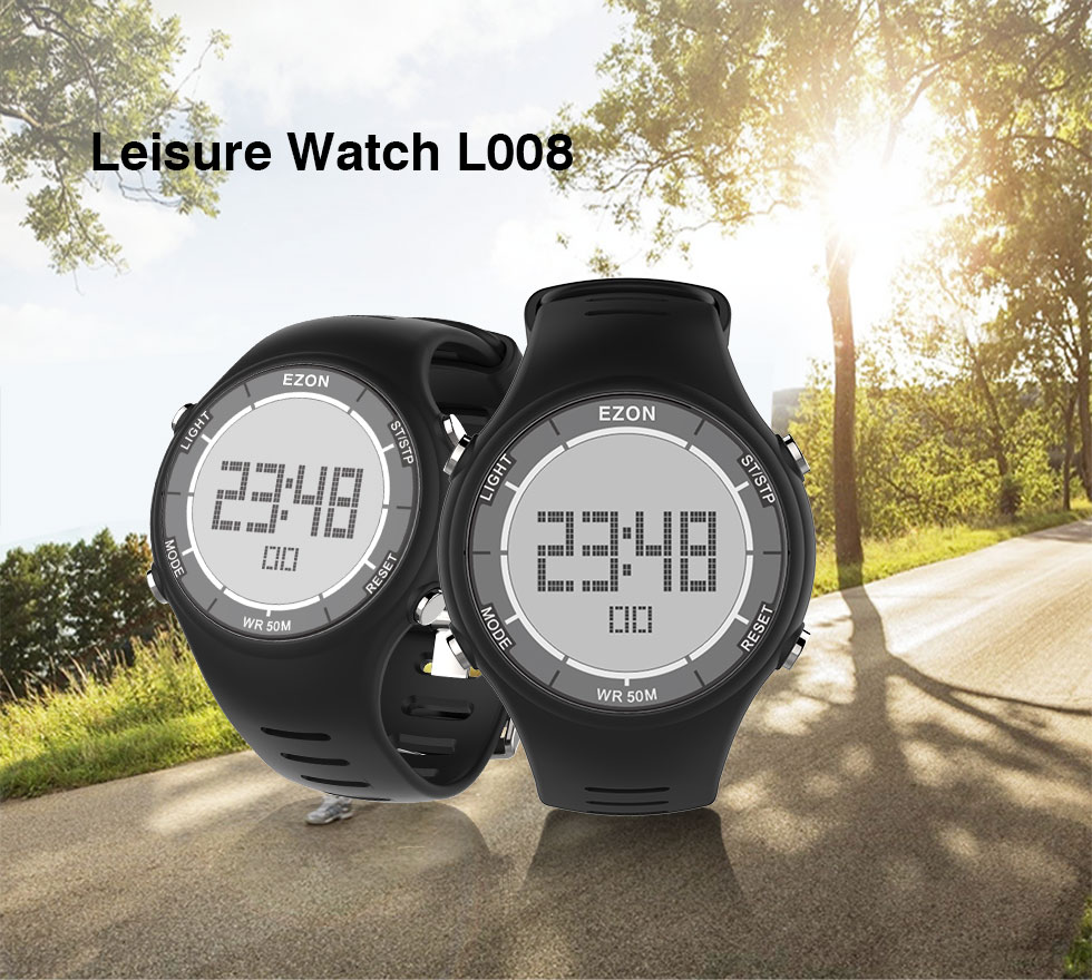 Ezon nova moda mulher relógio  - Chronograph Sport Watch avaliação e preço