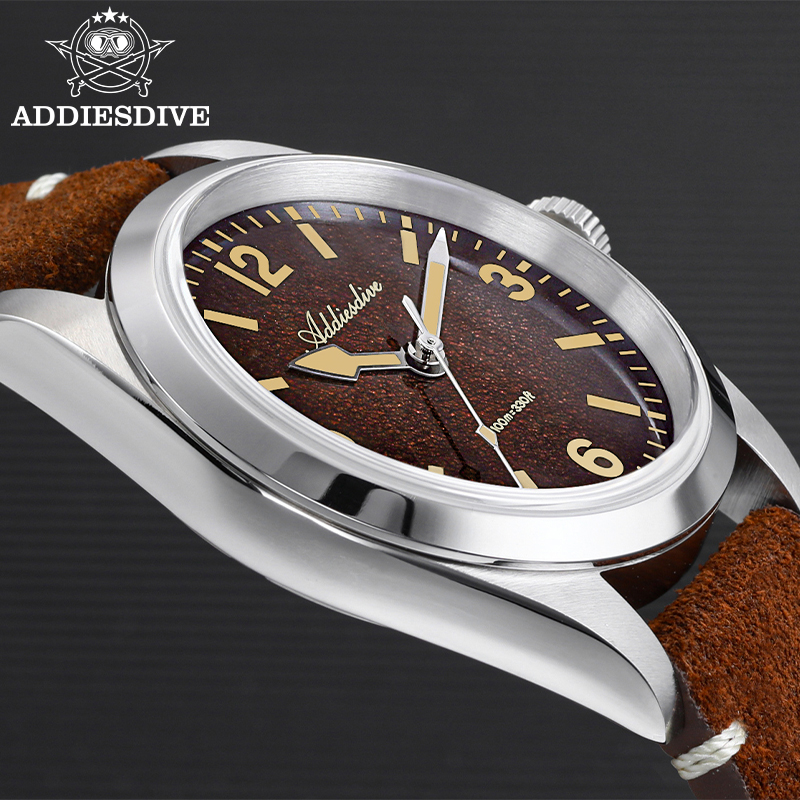 ADDIESDIVE 36MM 200M Relógios  - Leather Watch Strap avaliação e preço
