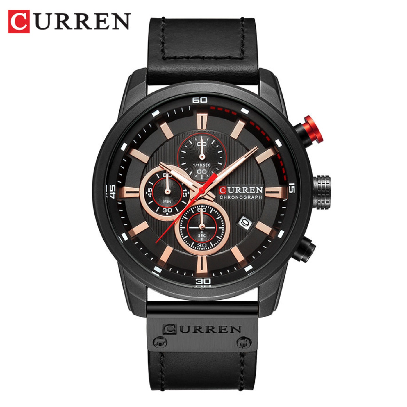 Relógio Masculino CURREN de Mo - Chronograph Sport Watch avaliação e preço