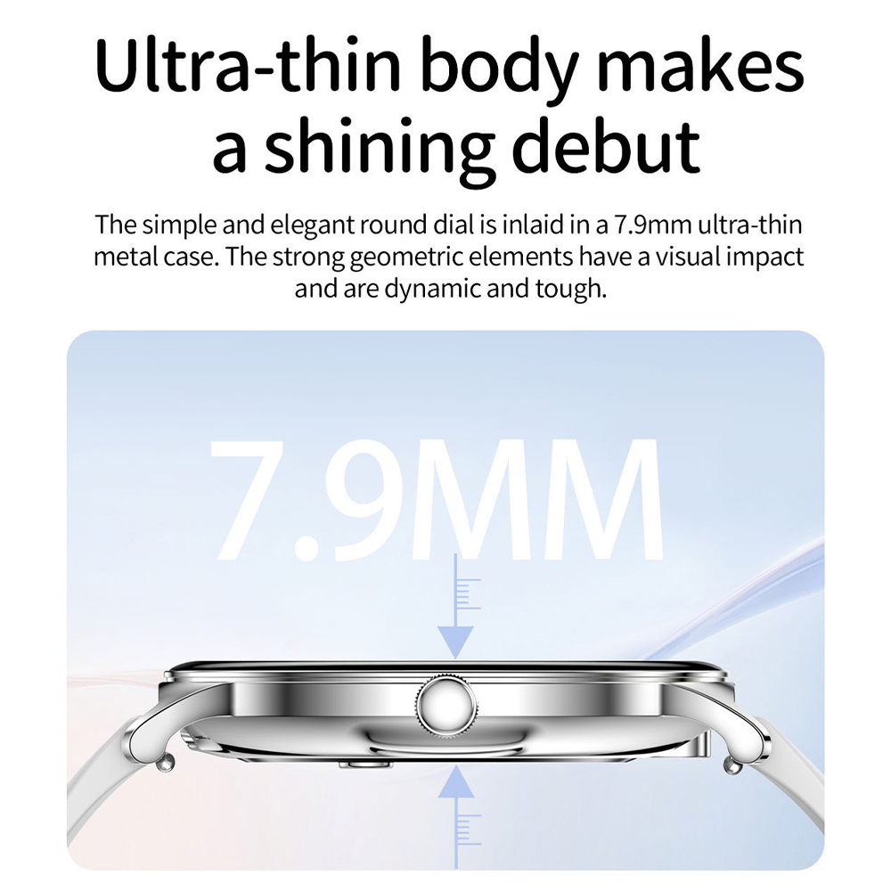 Relógio Inteligente Ultra Fino - Smartwatch Ladies Watches For Women avaliação e preço