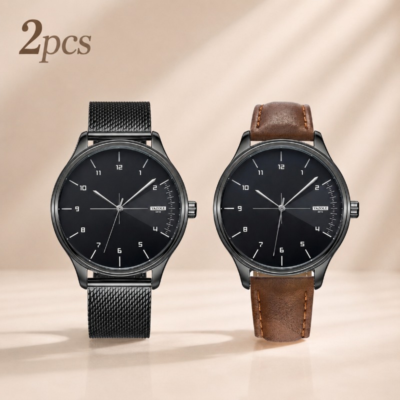 Relógio masculino YAZOLE, 2 pe - Smartwatch Watches Best Gift For Men avaliação e preço