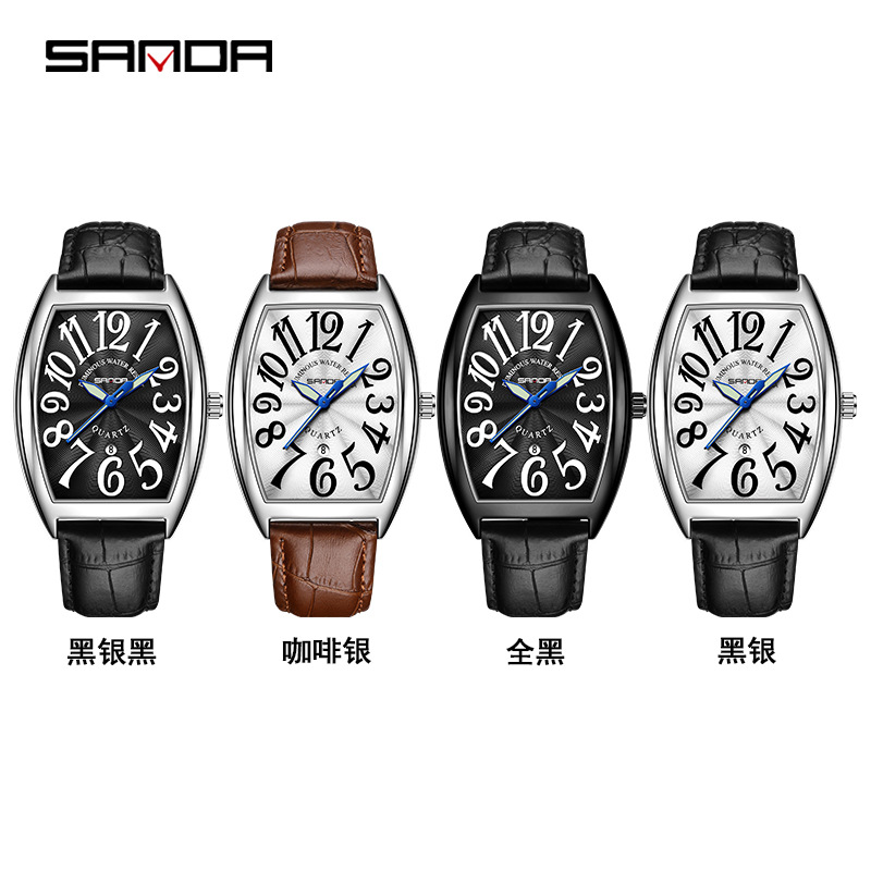 Relógio Masculino SANDA Novo d - Leather Watch Strap avaliação e preço