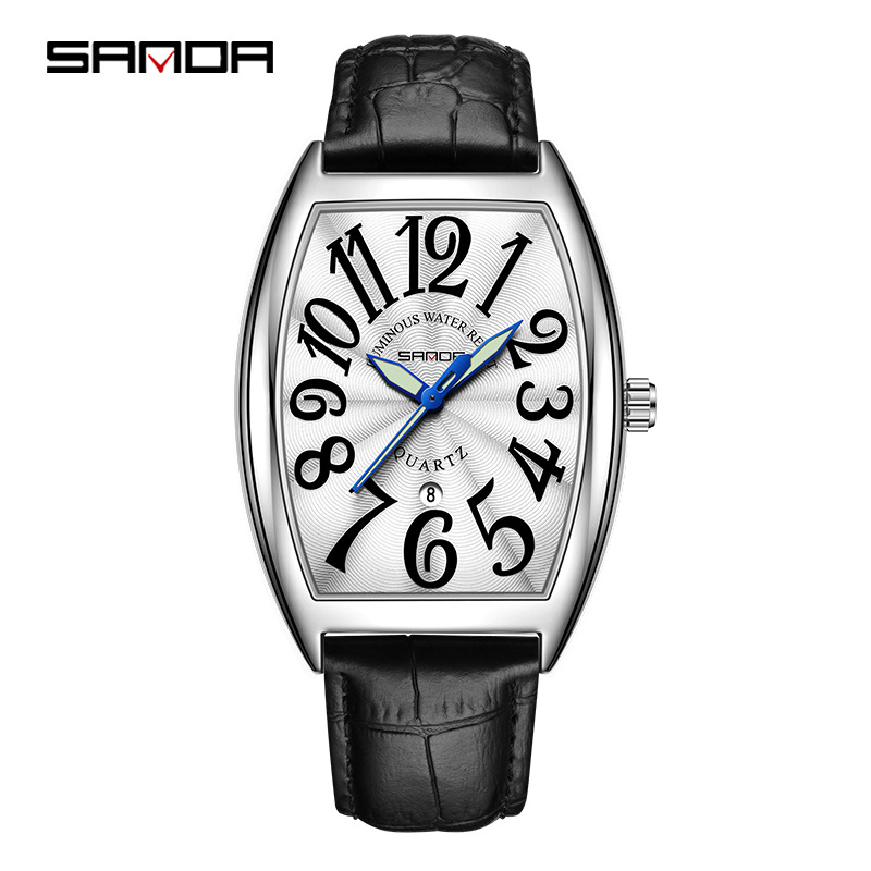 Relógio Masculino SANDA Novo d - Leather Watch Strap avaliação e preço