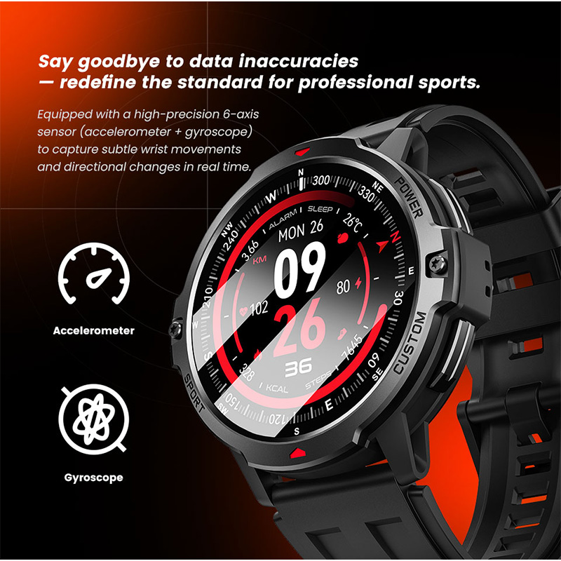 NOVO Smartwatch Militar GPS de - Smartwatch Timex Watches For Women avaliação e preço