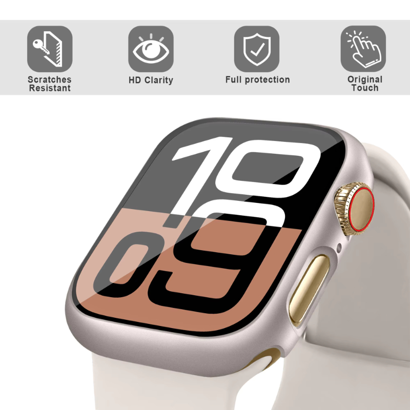 Capa e Película Protetora de V - Iwatch Smartwatch Series 7 avaliação e preço