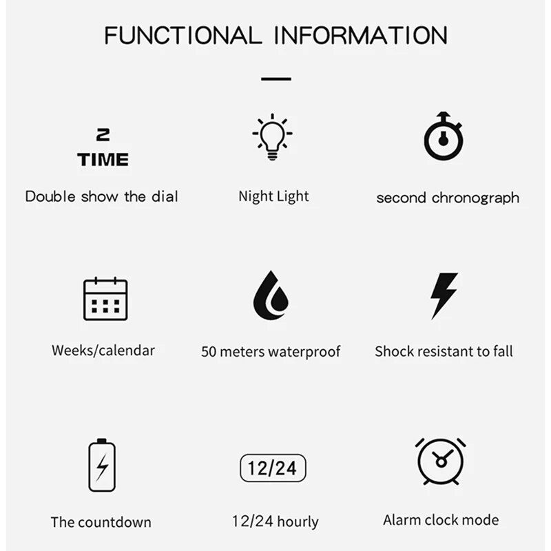 Sanda marca g estilo led relóg - Chronograph Sport Watch avaliação e preço