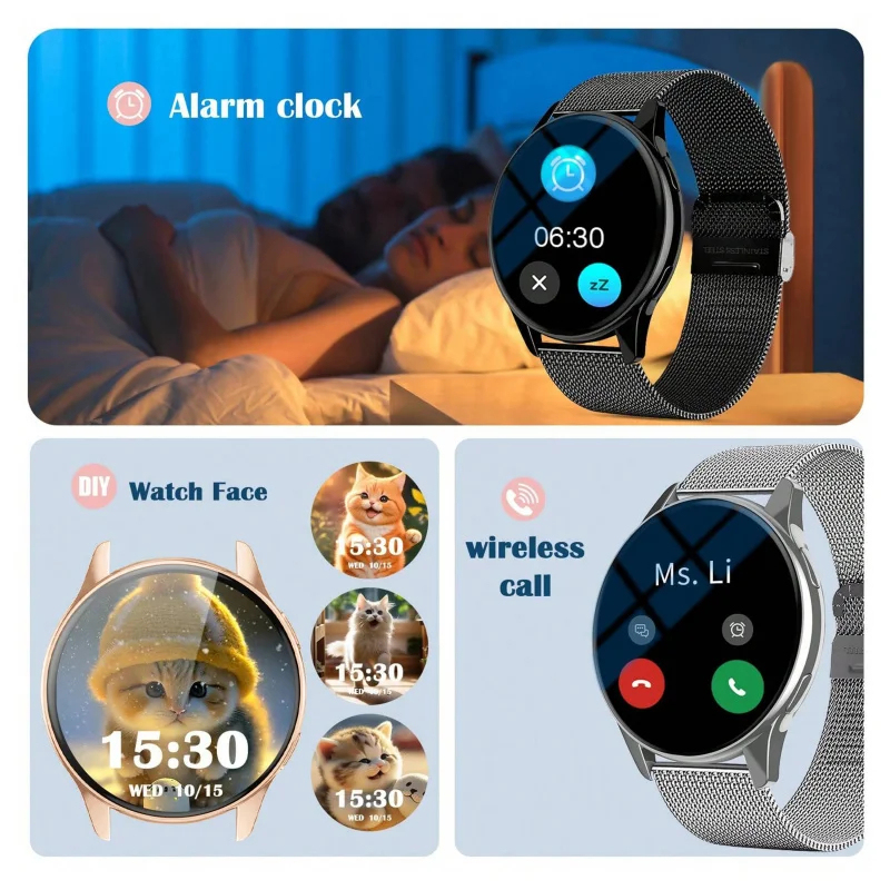 Smartwatch Multifuncional com  - Smartwatch Watches With Bluetooth avaliação e preço