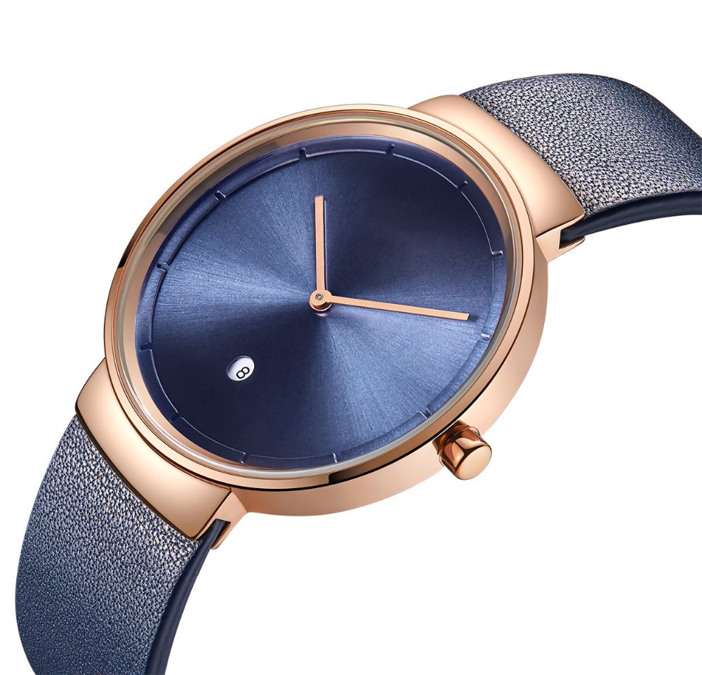 Custom Logo Watch para homens  - Leather Watch Strap avaliação e preço