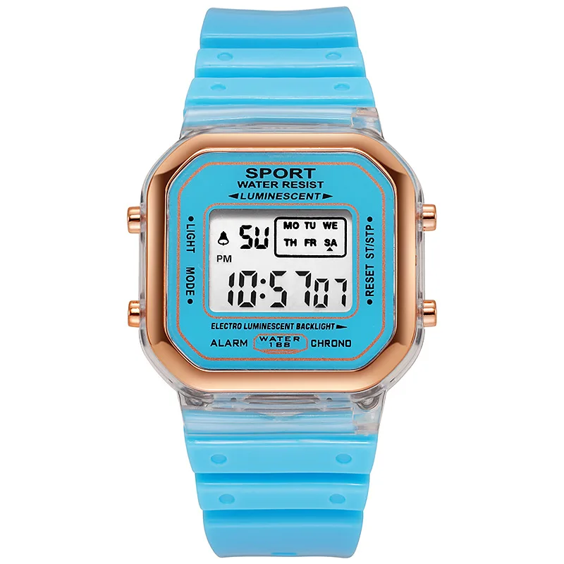 Marca de moda estudante transp - Chronograph Sport Watch avaliação e preço