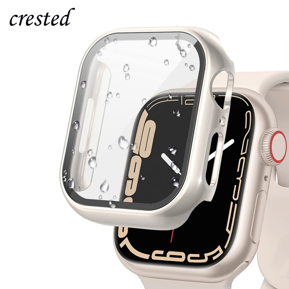 Vidro + capa para apple watch  - Iwatch Smartwatch Series 7 avaliação e preço
