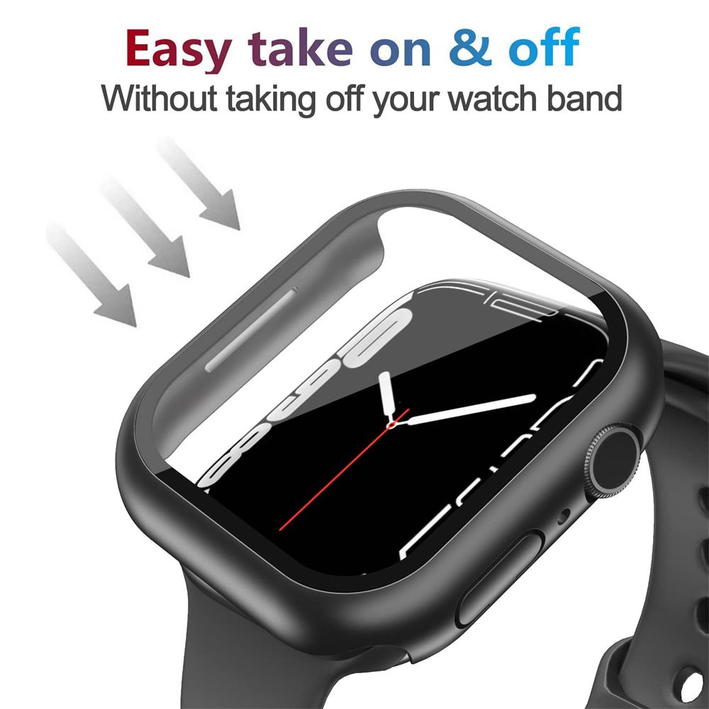 Vidro + capa para apple watch  - Iwatch Smartwatch Series 7 avaliação e preço