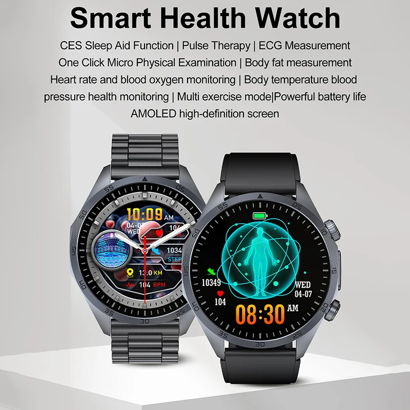 Relógio Inteligente de Saúde e - Smartwatch Online Watches For Men avaliação e preço