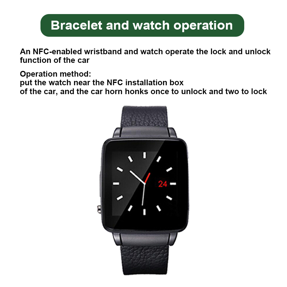 Relógio de celular NFC modific - Smartwatch Watches With Bluetooth avaliação e preço