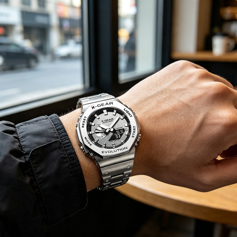 Relógio Esportivo Digital X-GE - Smartwatch Digital Watches For Men avaliação e preço