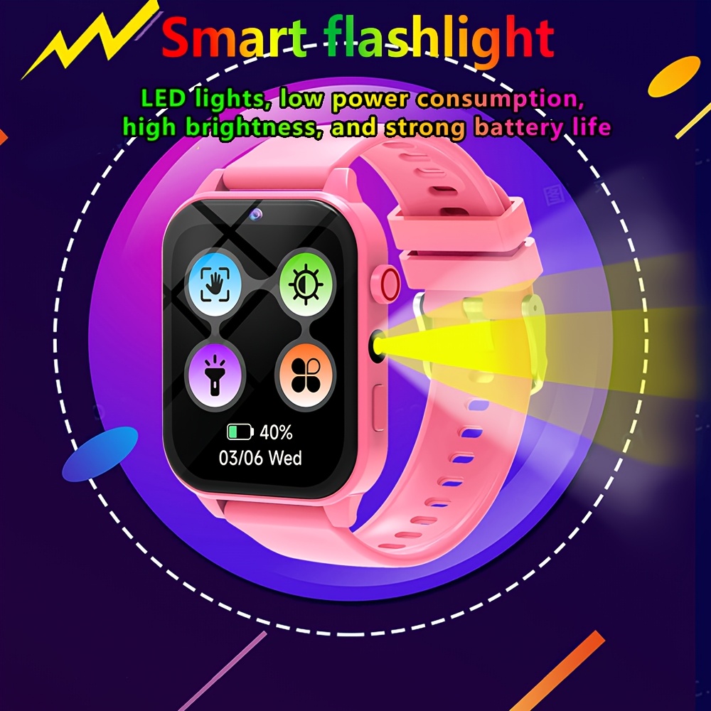 Relógio inteligente infantil,  - Smartwatch Digital Watches For Kids avaliação e preço