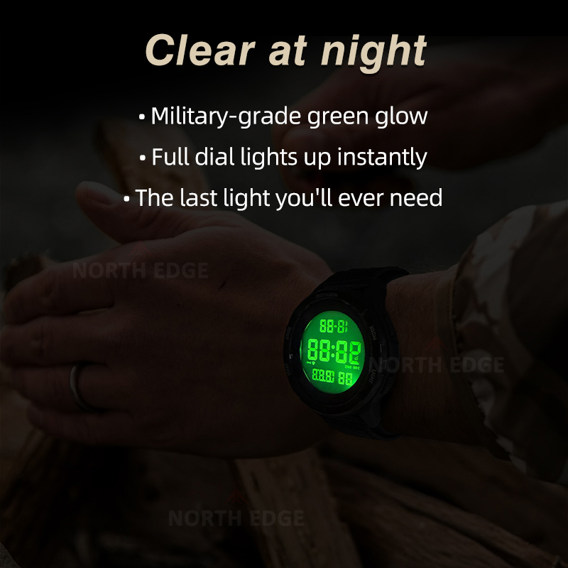 North edge 2025 terax relógio  - Smartwatch Digital Watches For Men avaliação e preço