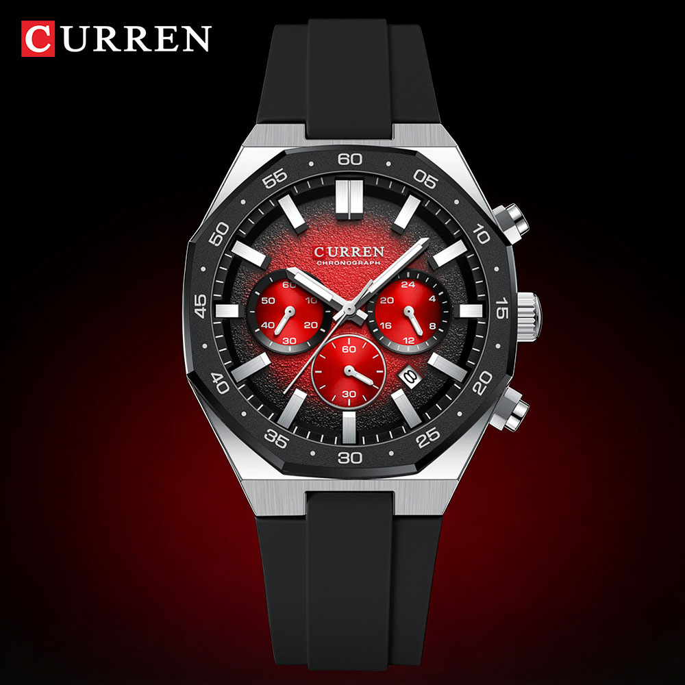 Relógio Esportivo Casual Mascu - Chronograph Sport Watch avaliação e preço