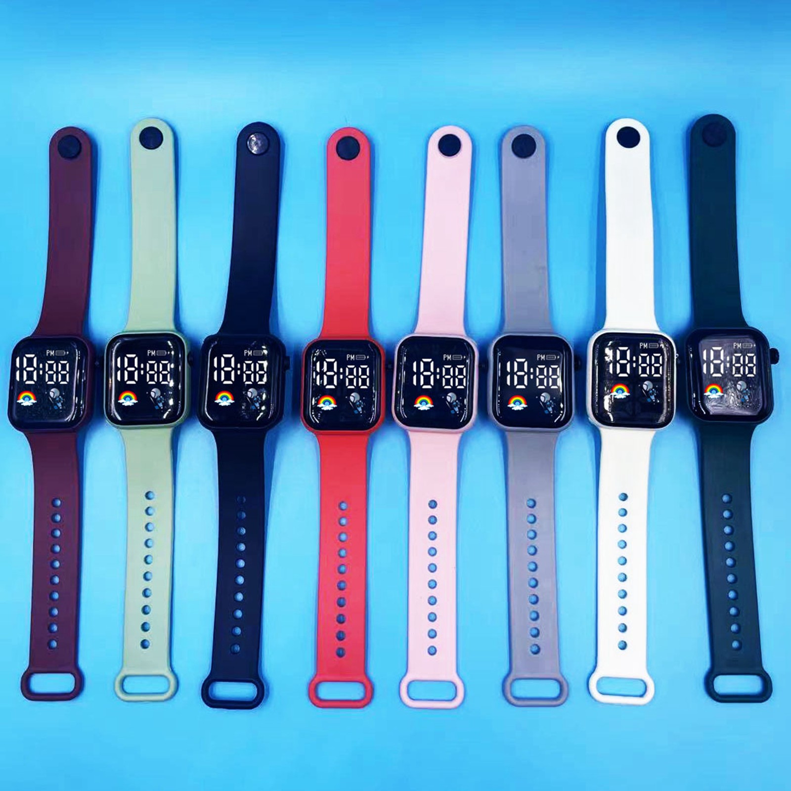 Smartwatch eletrônico para cri - Smartwatch Digital Watches For Boys avaliação e preço