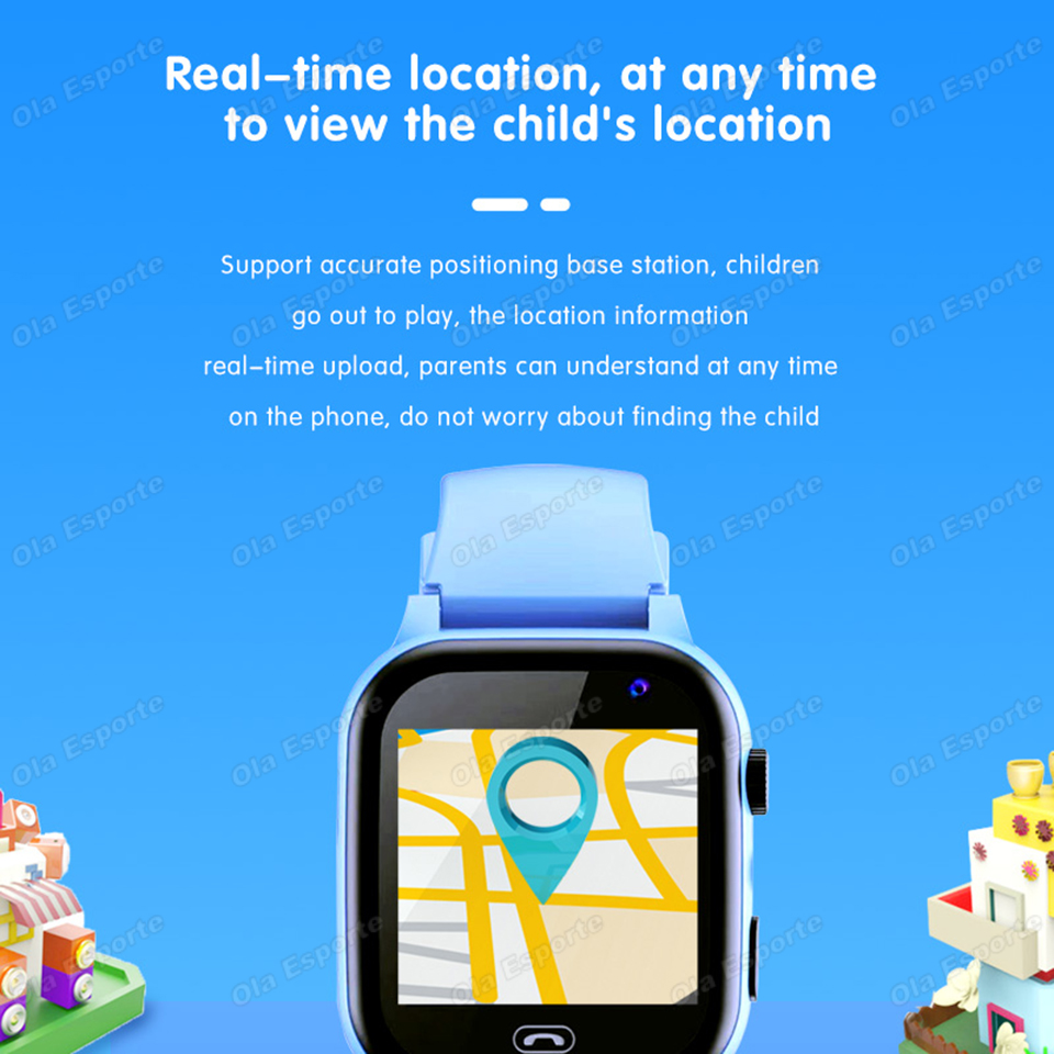 Relógio Inteligente 5G para Cr - Smartwatch Digital Watches For Kids avaliação e preço